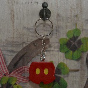 Mickey Mouse broek sleutelhanger